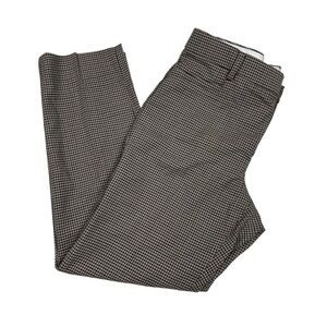 Banana Republic Black and White Checkered ankle Pants